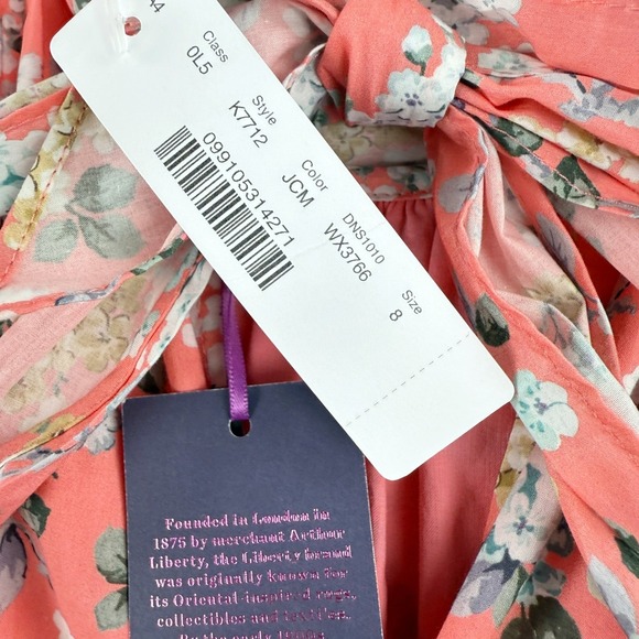 J.CREW Floral Josephine Jumpsuit Size 8 Liberty Fabric Wide Leg Womens NWT - Picture 4 of 14